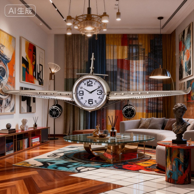 Luxury Lifestyle Fashion - Orologi da Parete Silenziosi per Soggiorno,