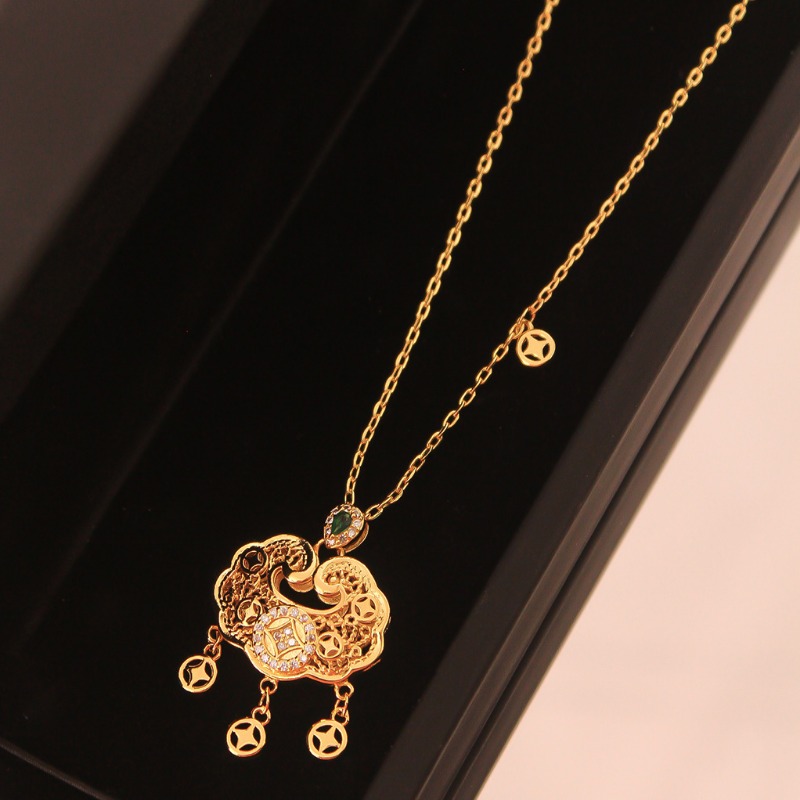Collana con lucchetto a lunga  - Luxury Lifestyle Fashion recensione e prezzo